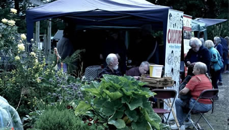 ek mens shed attended the allers allotment open day