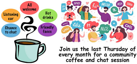 community coffee and chat