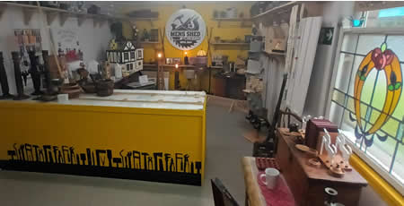 completion of craft shop renovations