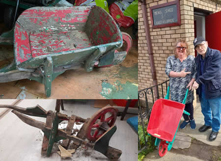 Wheelbarrow restoration