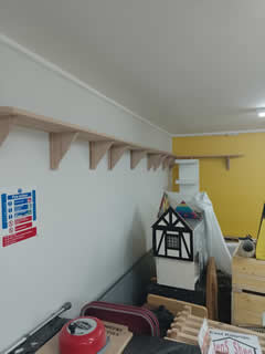 EK Mens Shed Shop renovations