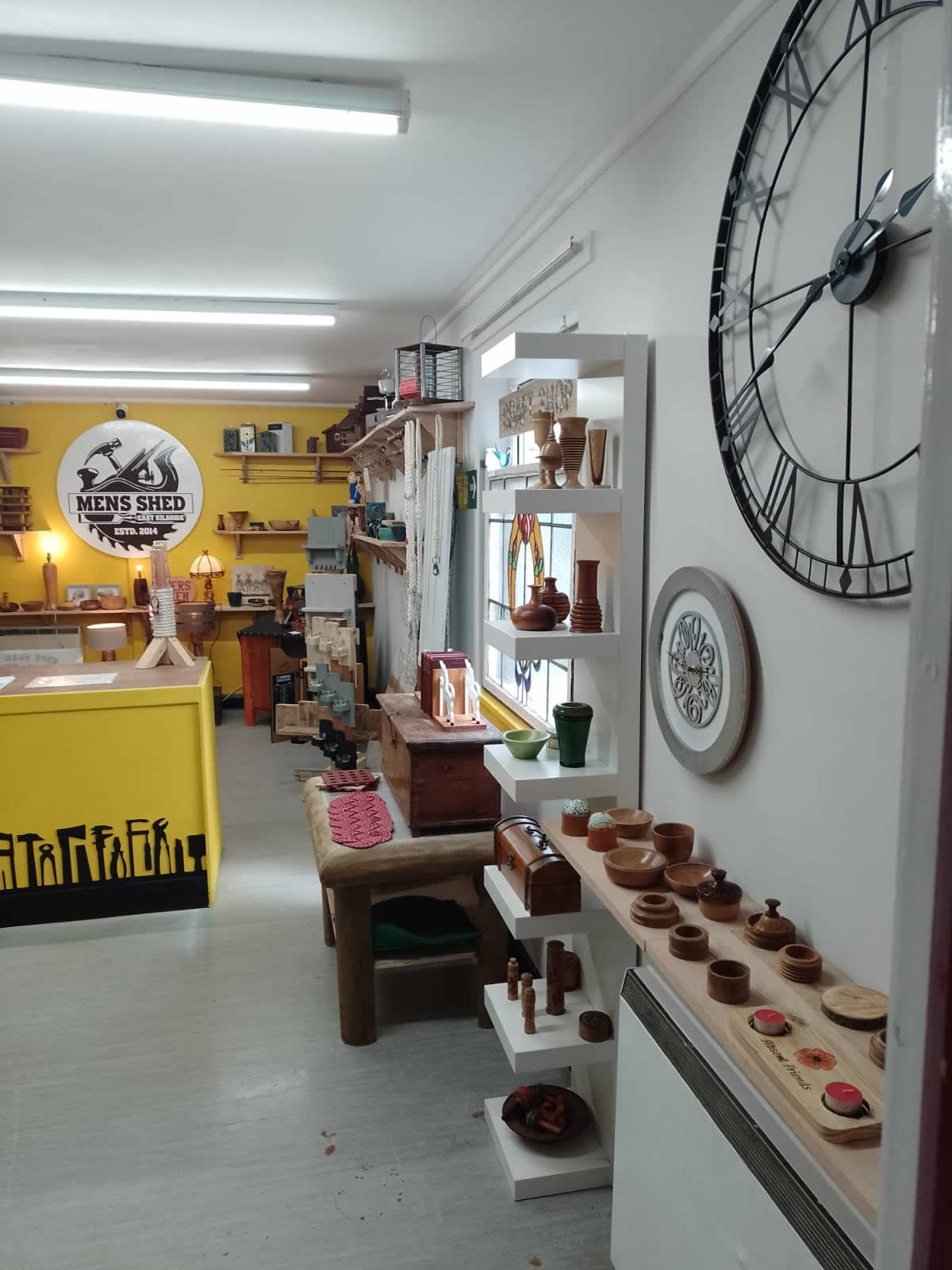 EK Mens Shed Shop renovations