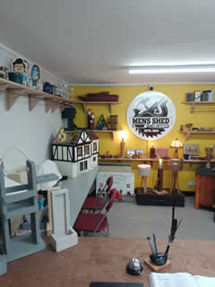 EK Mens Shed Shop renovations